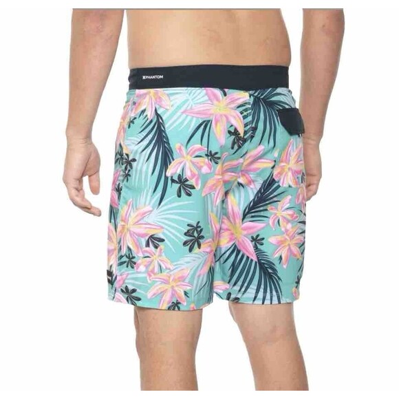 Men’s Hurley Phantom Classic 18" Boardshorts Stretch Aura Green Size 38 New - Picture 8 of 16